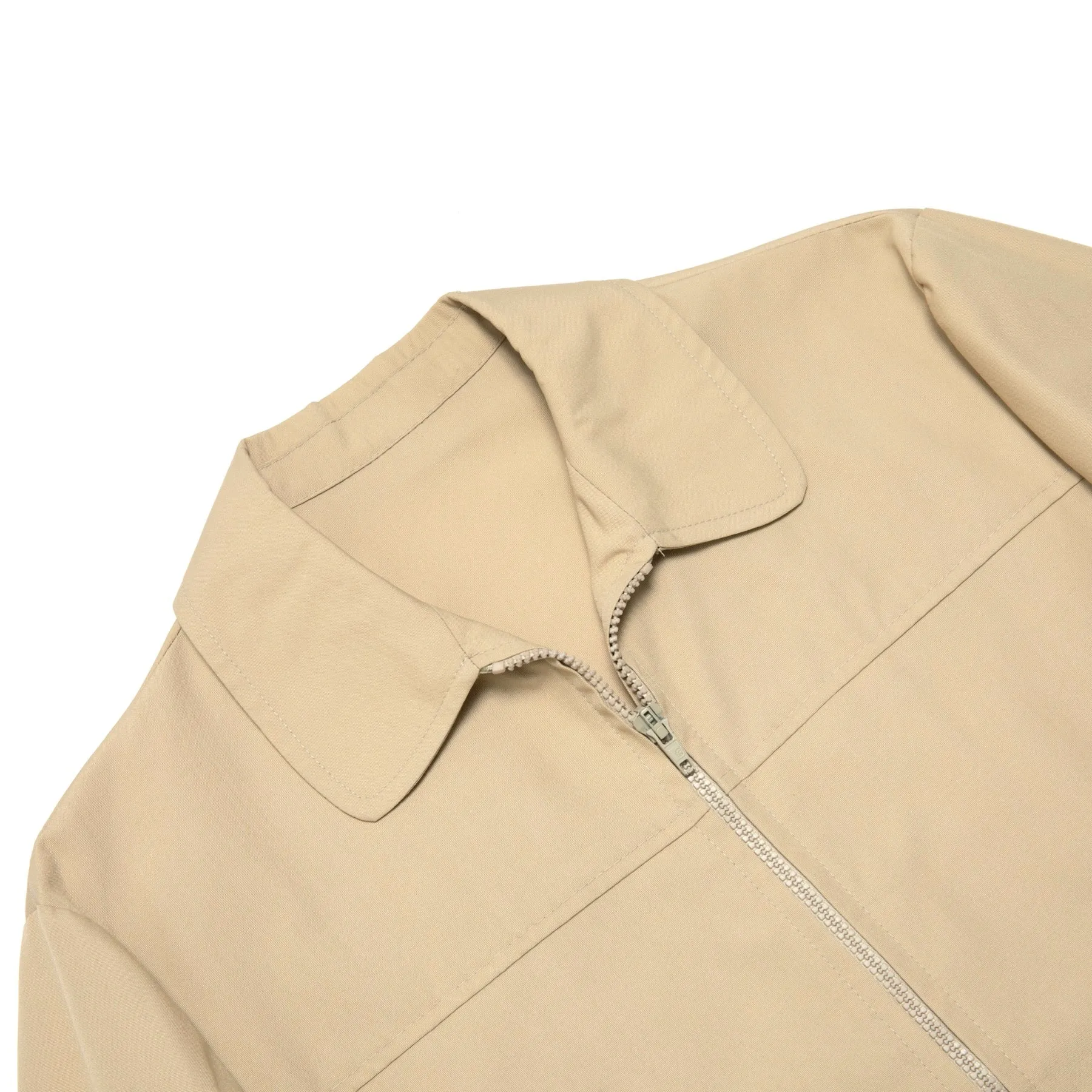 60s Vintage Plain Weave Harrington Jacket