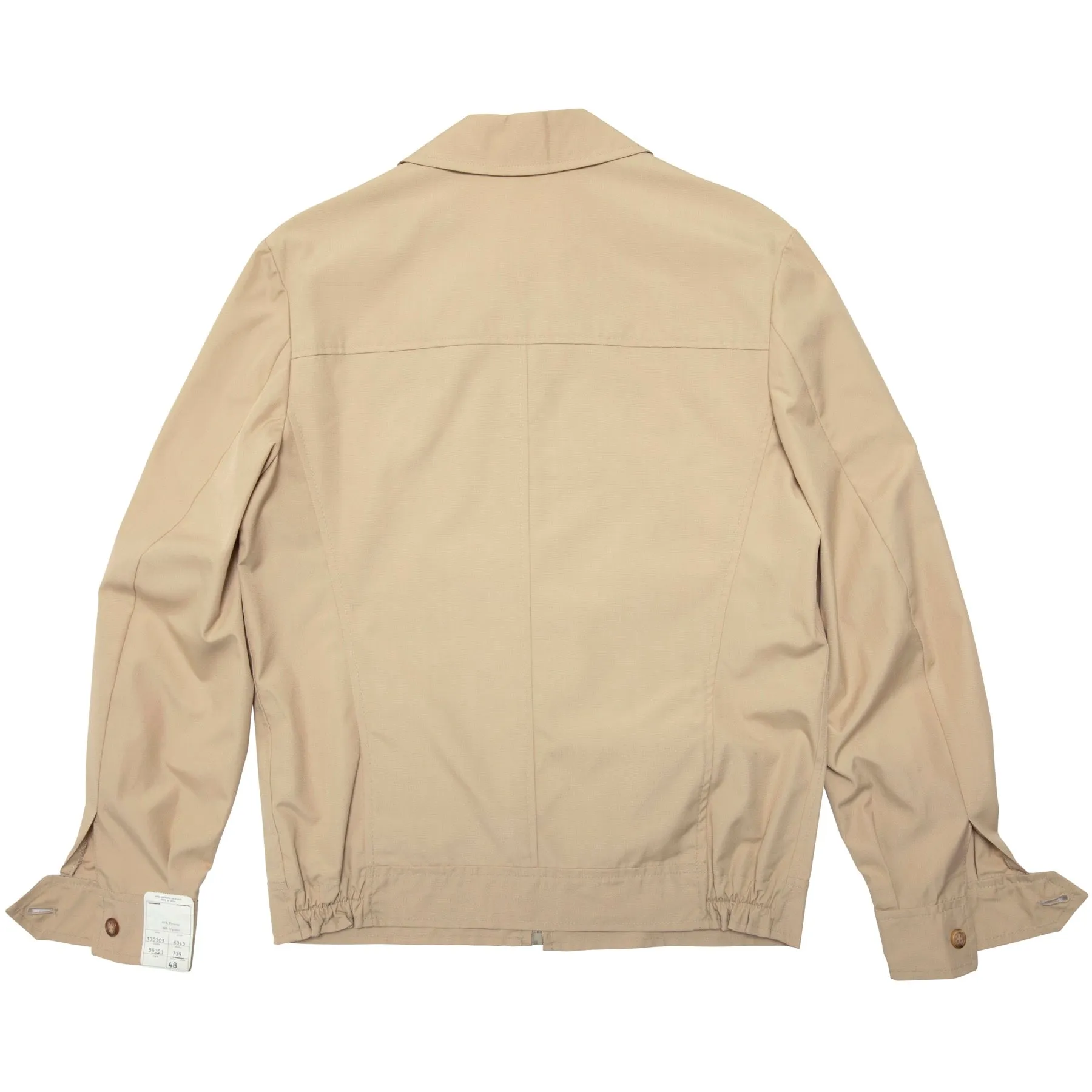 60s Vintage Plain Weave Harrington Jacket
