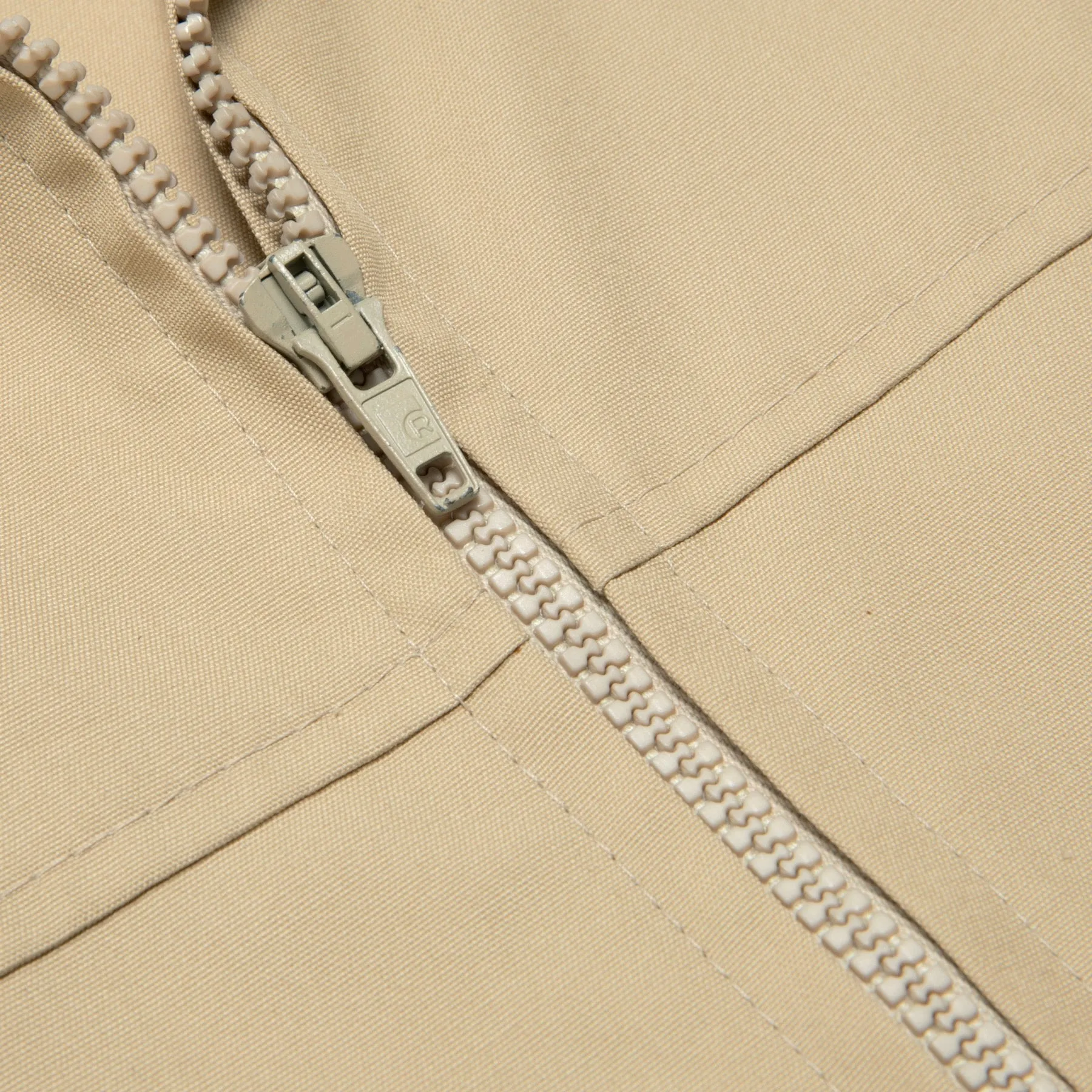 60s Vintage Plain Weave Harrington Jacket