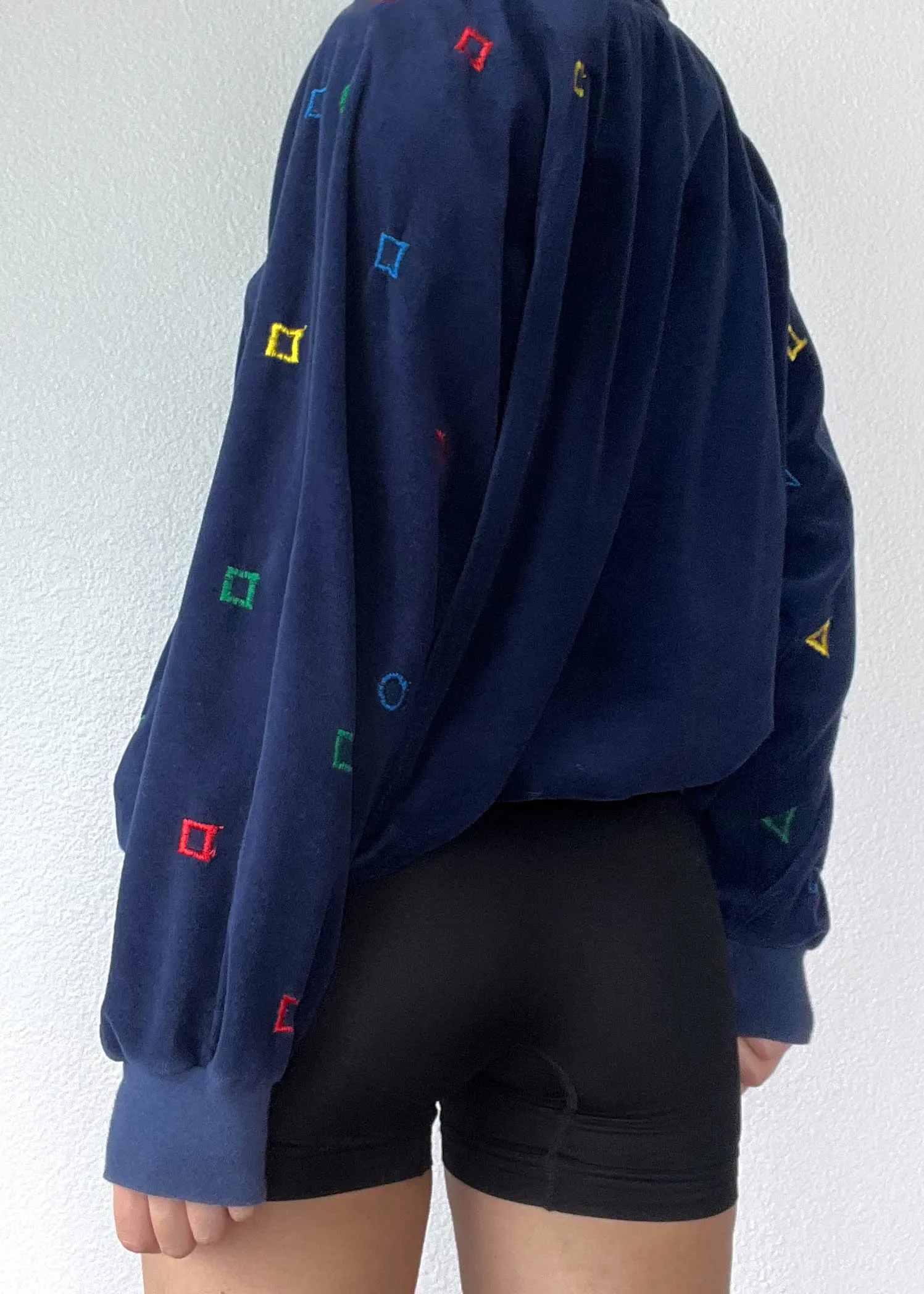 80's Rainbow Shapes Jacket (M-L)