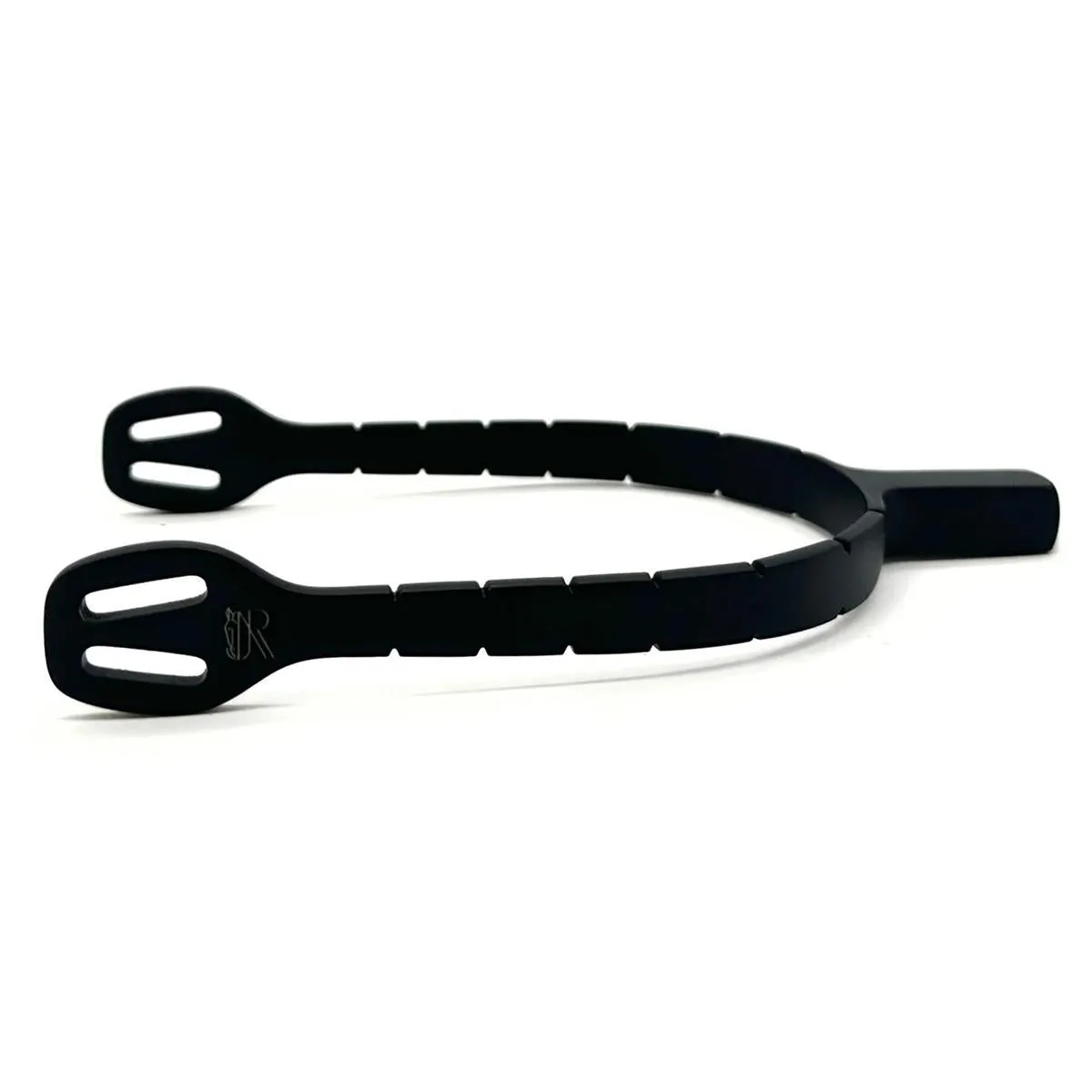 AJR Matte Black Square End Spur (Block Design)
