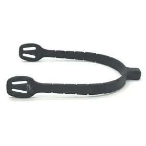 AJR Matte Black Square End Spur (Block Design)