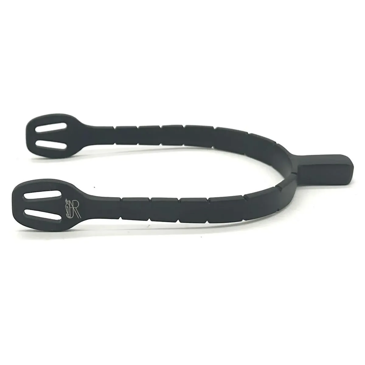 AJR Matte Black Square End Spur (Block Design)
