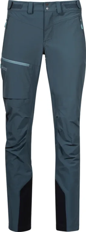 Bergans Women&#x27;s Breheimen Softshell Pants Orion Blue | Buy Bergans Women&#x27;s Breheimen Softshell Pants Orion Blue here | Outnorth