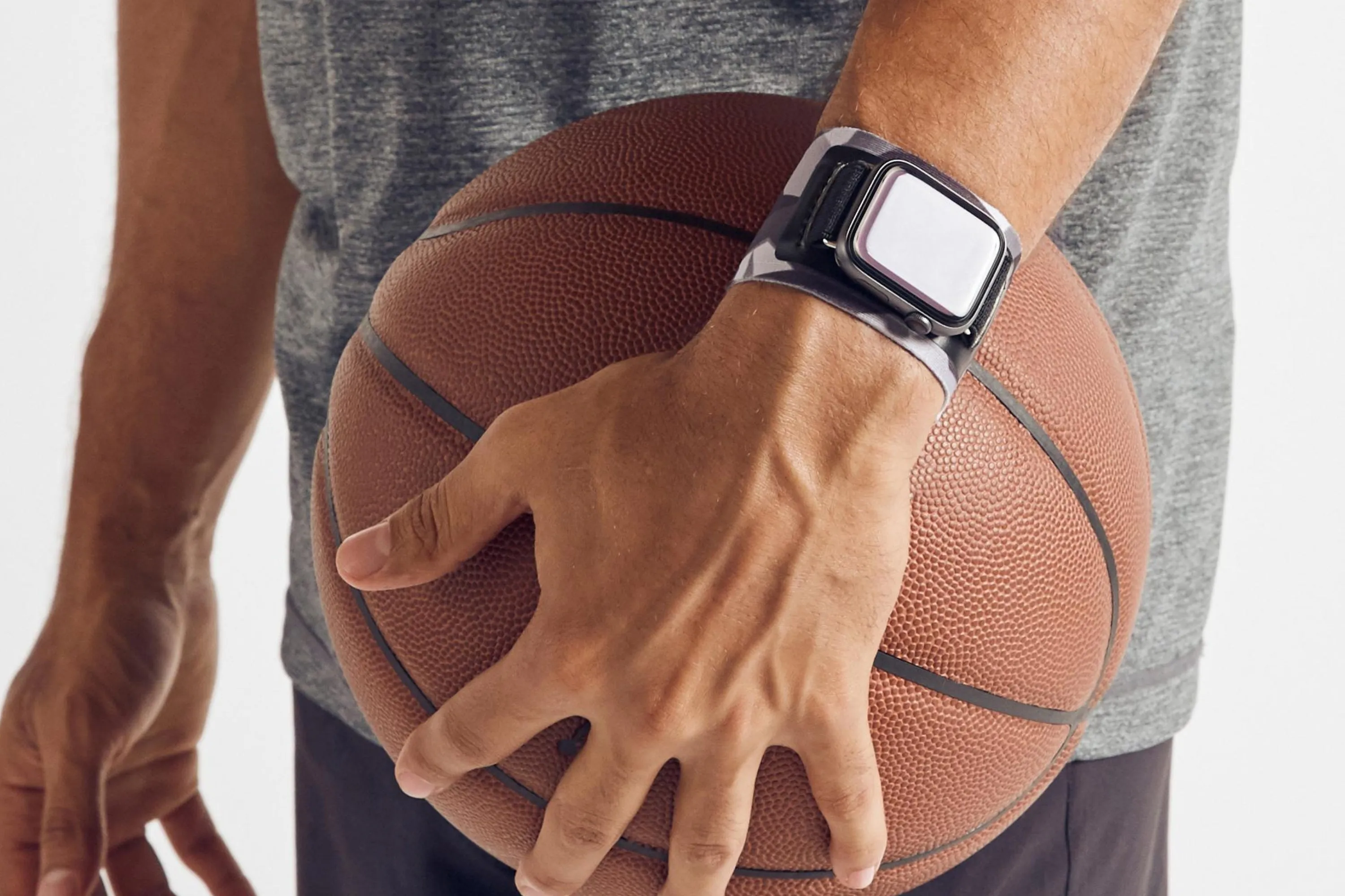Bucardo Gray Camo Sport Band