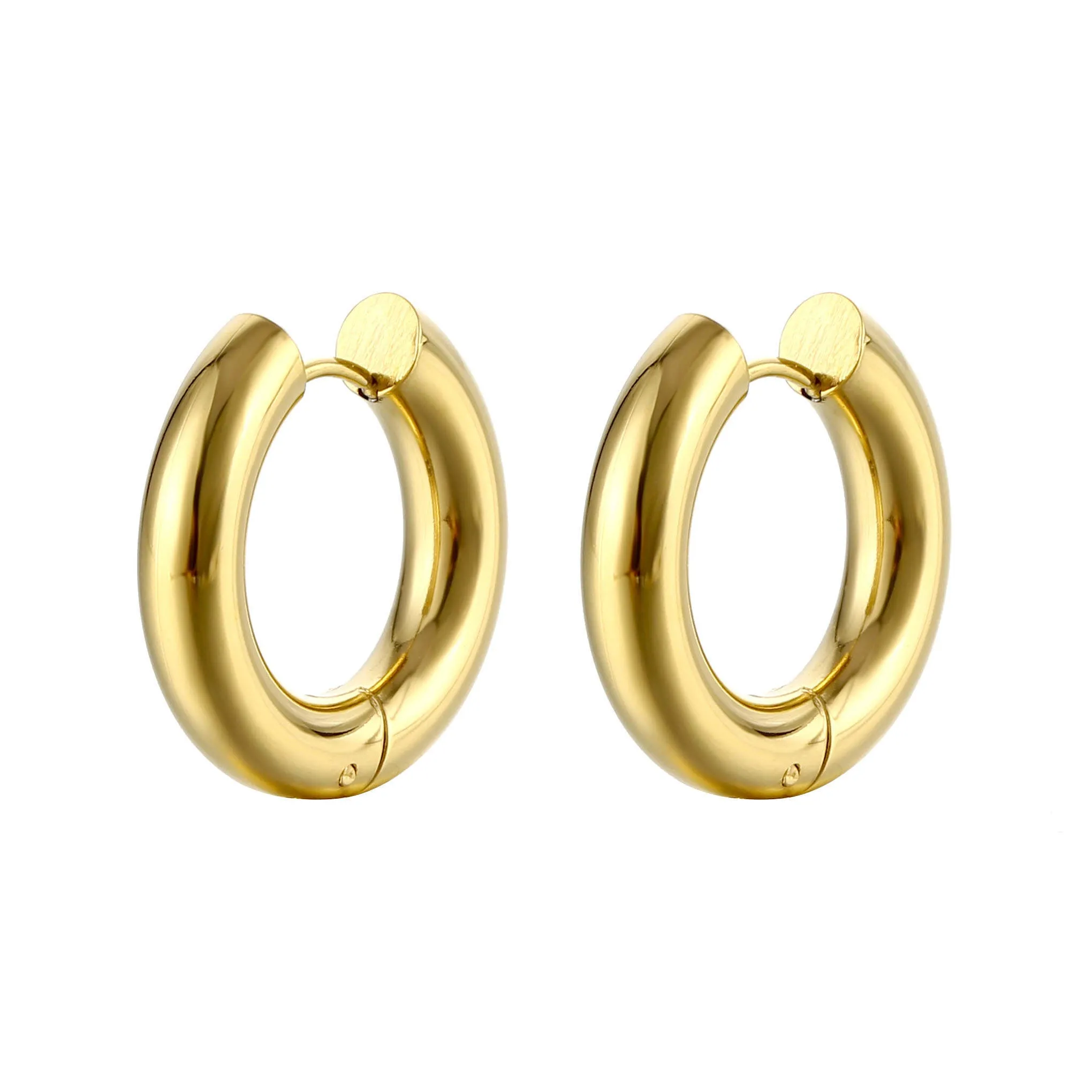 Esmé Hoops – Timeless Gold Hoops for Everyday Wear