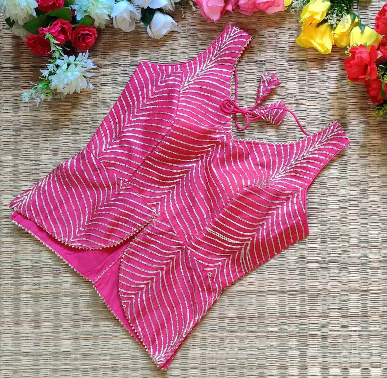 Koti-1 Gota Patti Work Blouse