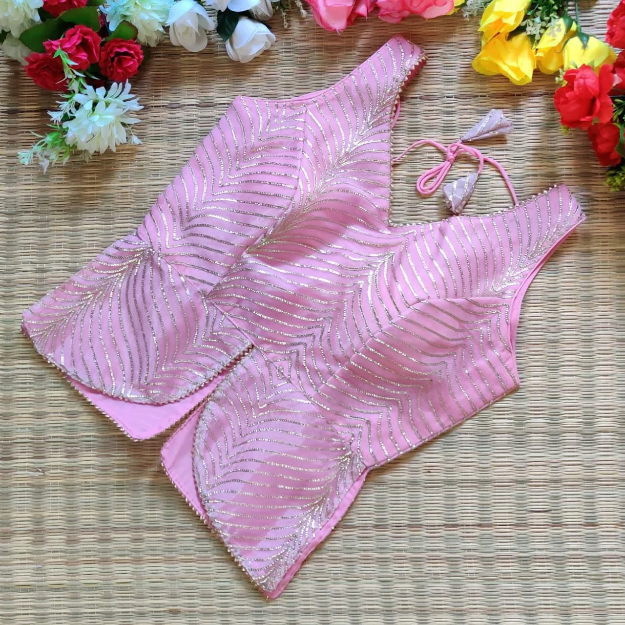 Koti-1 Gota Patti Work Blouse