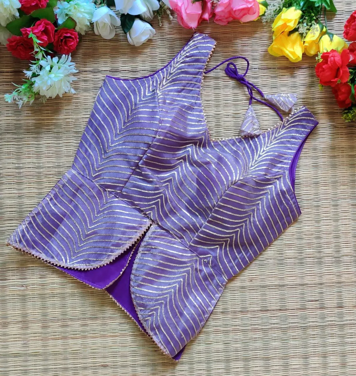 Koti-1 Gota Patti Work Blouse