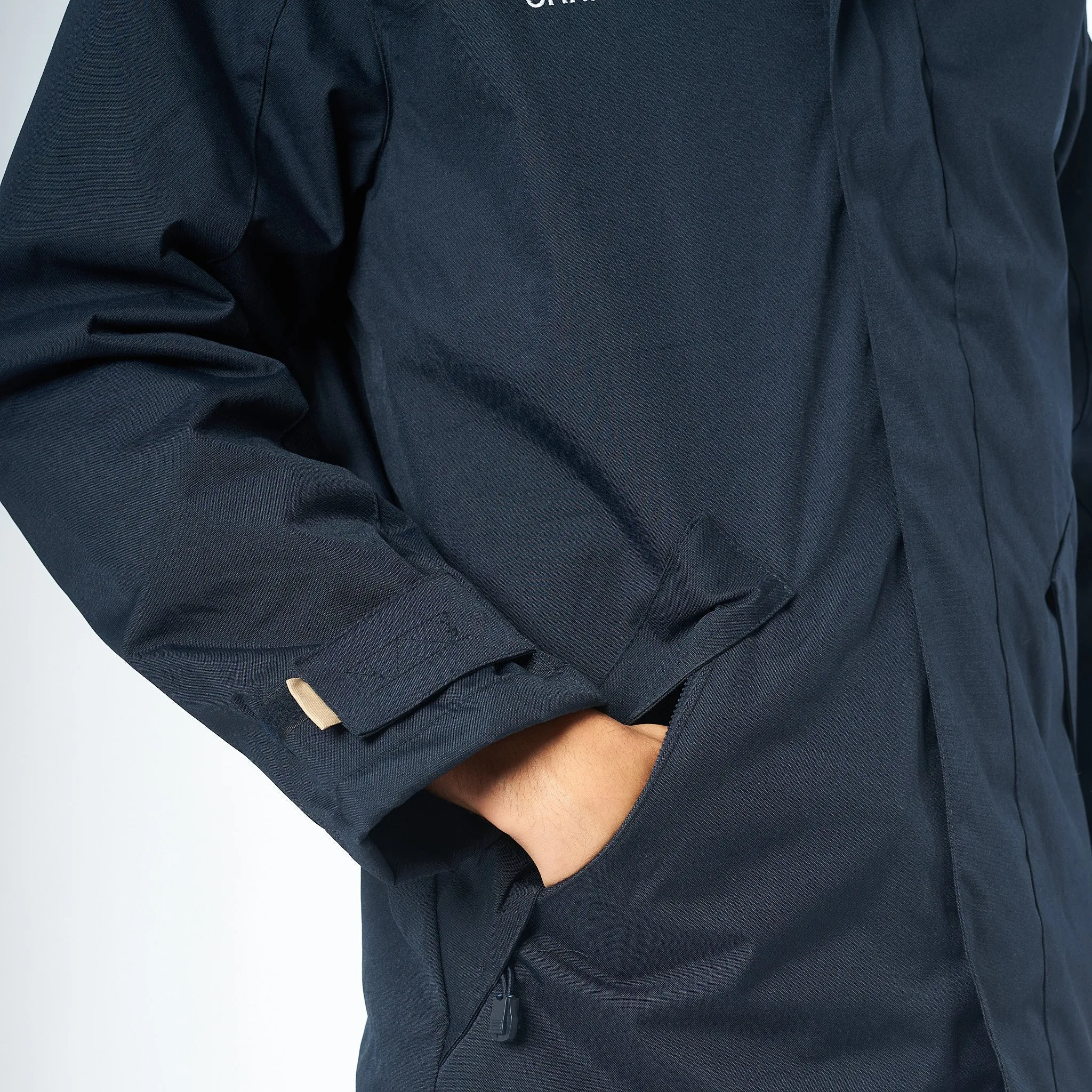 Omnitau Men's Team Sports Breathable Sideline Jacket - Navy
