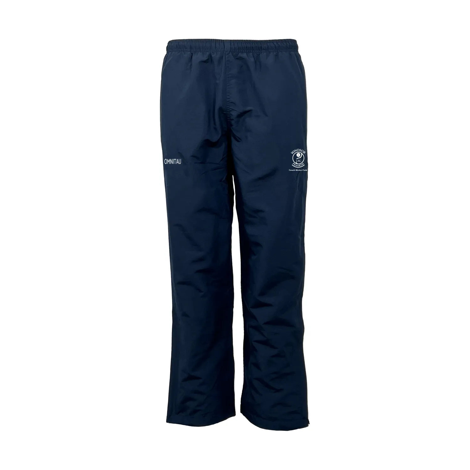 Penarth Windsor Padel Team Sports Full Zip Trackpants - Navy