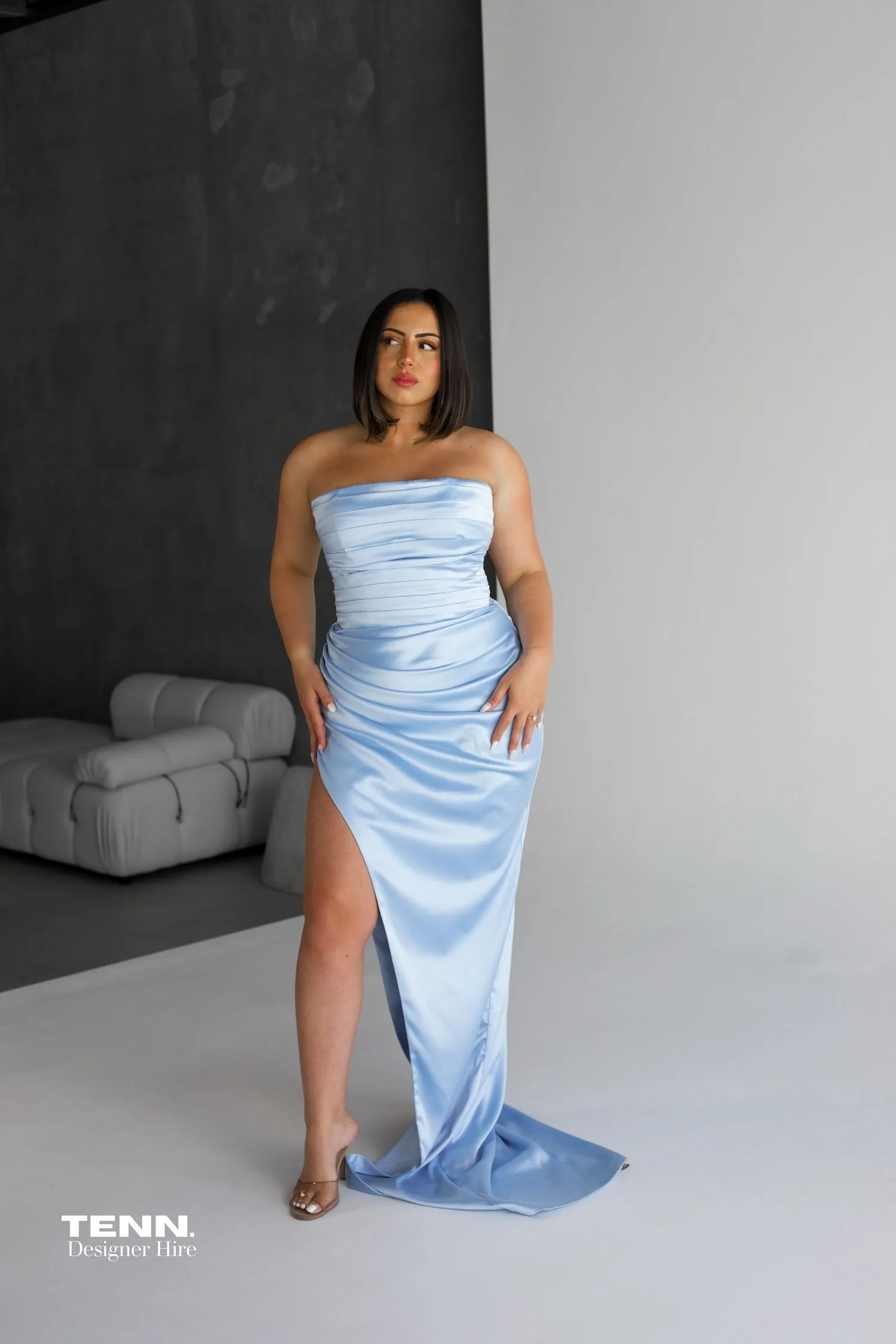 Pierre gown - Light Blue