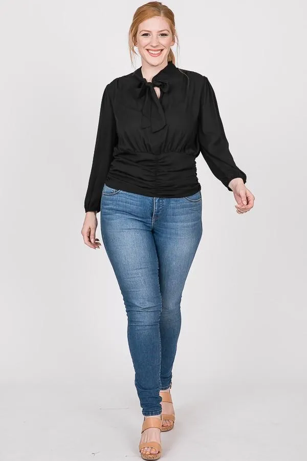 Pre-Order Business Time Smocking Blouse