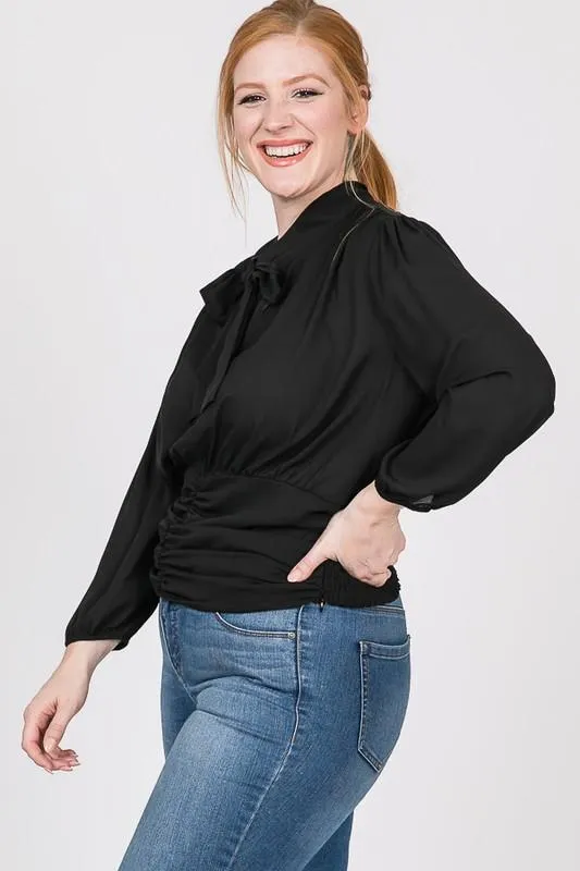 Pre-Order Business Time Smocking Blouse