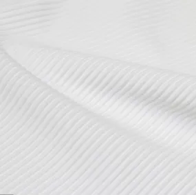 Swim - White Rib Knit
