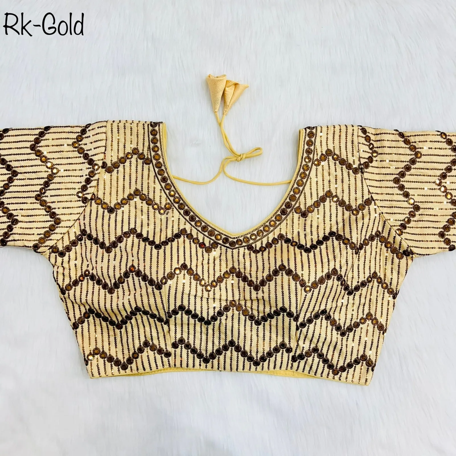 Wedding Special Copper Blouse